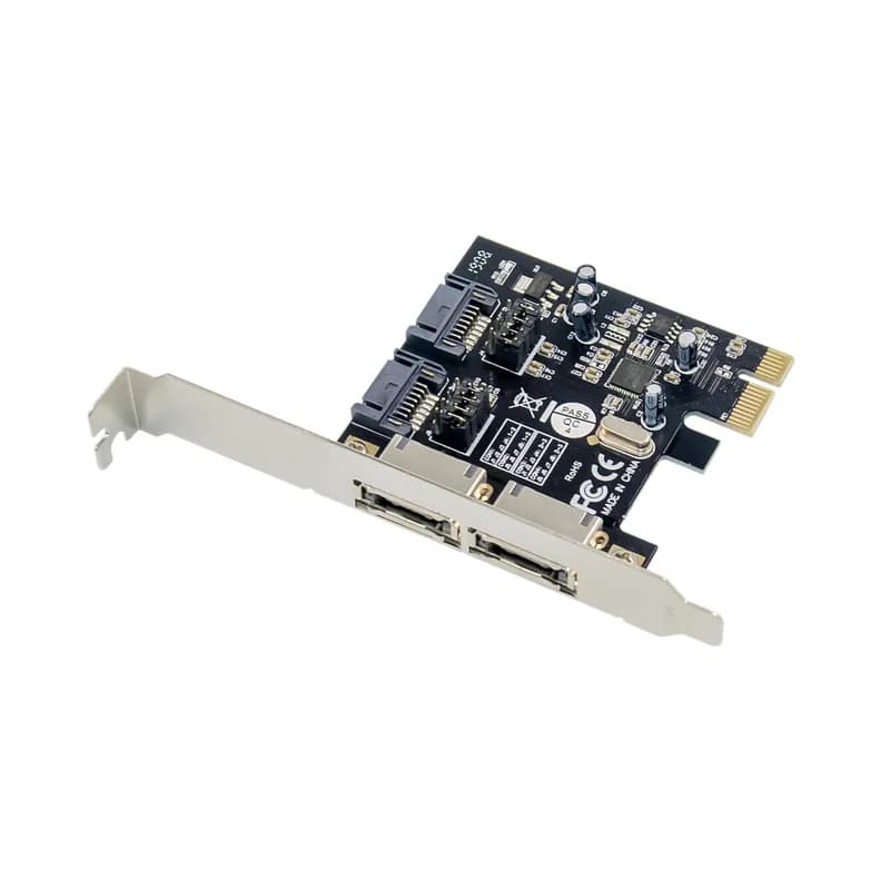 SATA 1xPCIe Card 2xeSATA/2xiSATA 6Gbps