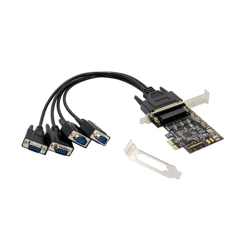 PCIe1x Card 4xRS232-Seriell 115200bps