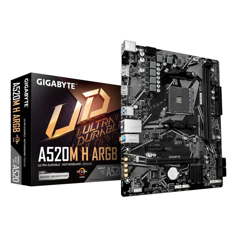 Gigabyte A520M H ARGB (A520,AM4,mATX,DDR4)