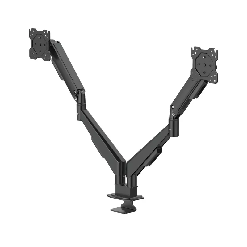HAMA Support de moniteur,2 Monitors,Gasfrein,17-35,Noir