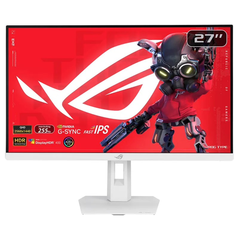 68,6 cm (27") 2560 x 1440 Pixel ASUS 90LM0C92-B01171 16:9 Wide Quad HD Fast IPS 1 ms 255 Hz HDR DisplayPort HDMI USB-Hub Pivot Height VESA