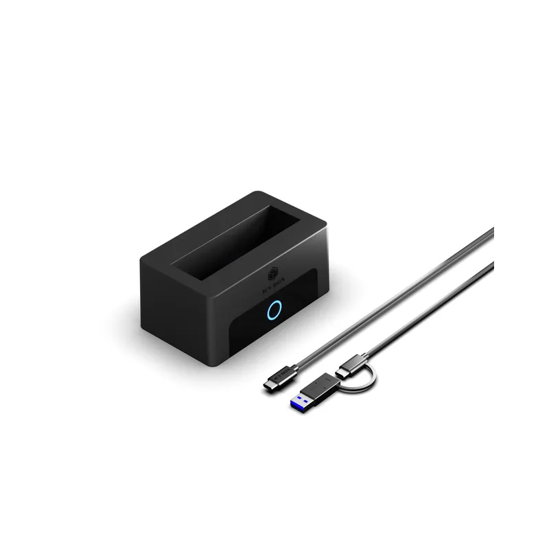 DockingStation pour 2,5"/3,5"/M.2 NVME HDD/ SSD vers USB 3.2 Gen 2 (10 Gbps), USB-C vers USB-C/-A Câble