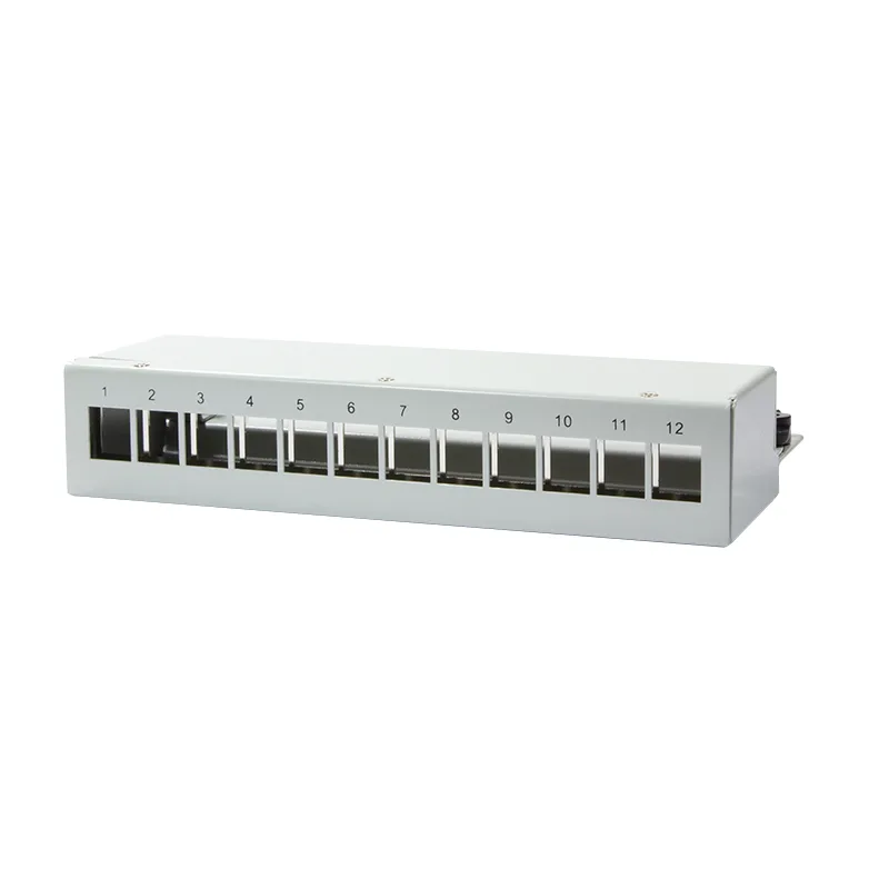 Logilink Keystone Panel Desktop/Surface Mount for 12 Keystone Modules