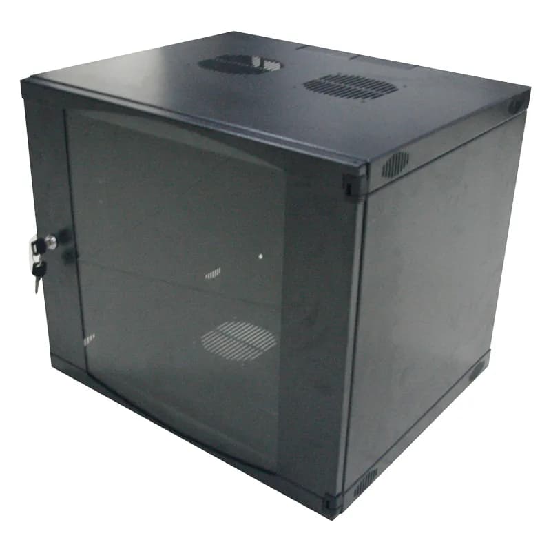 Logilink 19" Wallmount Single Section Box 09U, Flat Pack, black