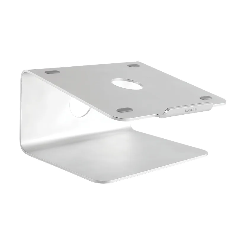 Notebook stand, aluminum, 11–17", rotary base