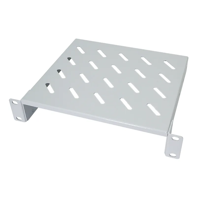 Logilink 10" cantilever shelf 200 mm, 1U, grey