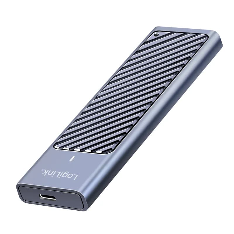 USB 3.2 Gen2x2 (20Gbps) SSD Enclosure USB-C to PCIe NVMe/SATA