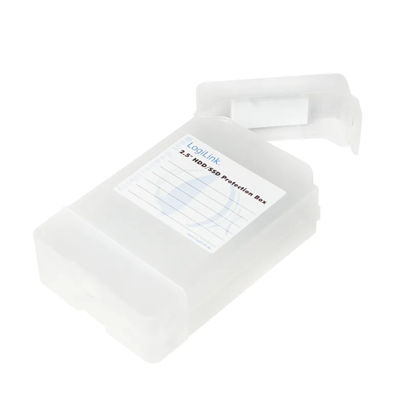 2,5" HDD protection box for 2 HDD/SSD, white