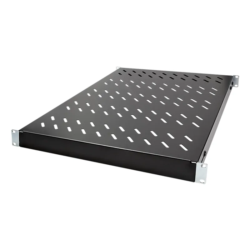 19" Adjustable Shelf for Racks with 800mm depth, black
