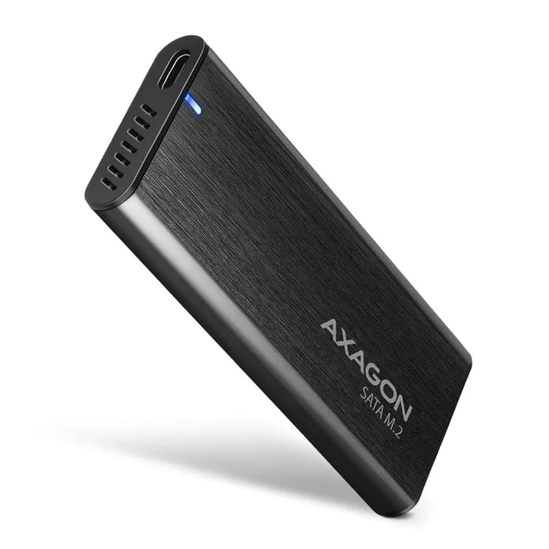 AXAGON EEM2-SBC RAW BOX externe Boîtier pour M.2 SSDs USB-C 3.2 Gen 2 - Noir