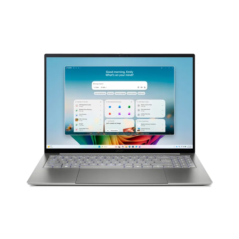 Acer Swift 16 AI OLED SF16-71T-79NV CU X7 358H/16GB/512SSD/W11 Home Touch