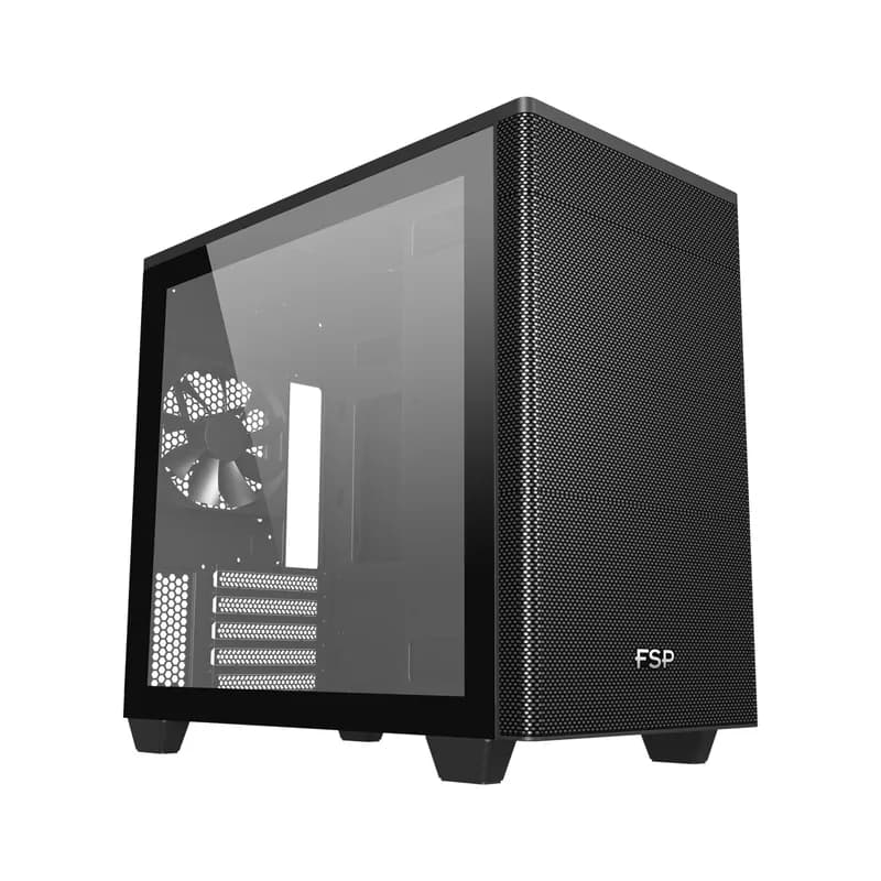 Fortron Case Mini CST360 B Micro-ATX/Mini-ITX o.N. Black