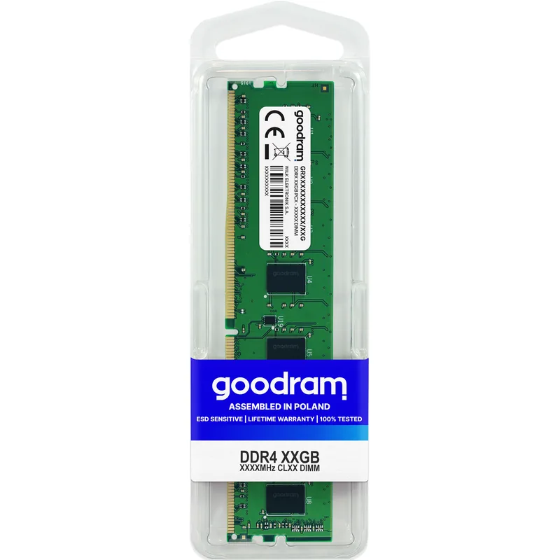8GB GoodRAM PC4-25600 3200MHz CL22 1024x8