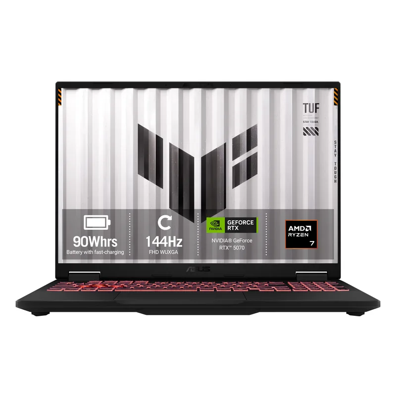 ASUS TUF Gaming A16 FA608UP-TU131W RYZ7-260/16GB/1TBSSD/RTX5070/W11 Home