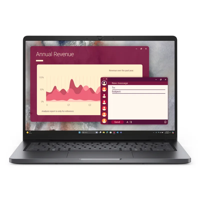 DELL Pro 14 PC14250 Core5 120U/16GB/512SSD/W11 Pro 1Y Basic Onsite