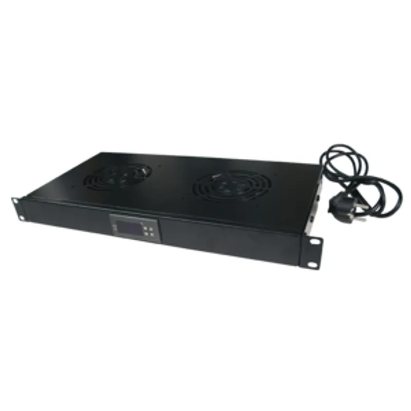Unité de ventilateur 19" 4 Ventilateur black LogiLink