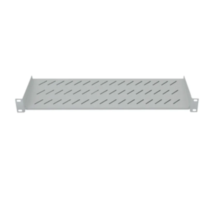 Fachboden 19" 2HE LogiLink, max.25 KG, d=406mm, grey