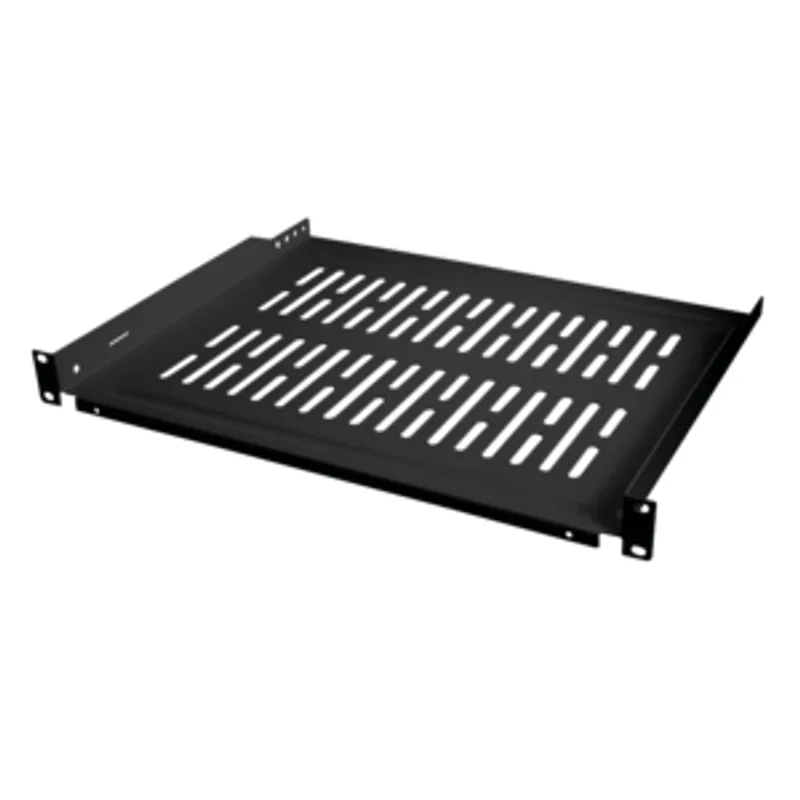 Fachboden 19" 1HE LogiLink, max.10 KG, d=350mm, black