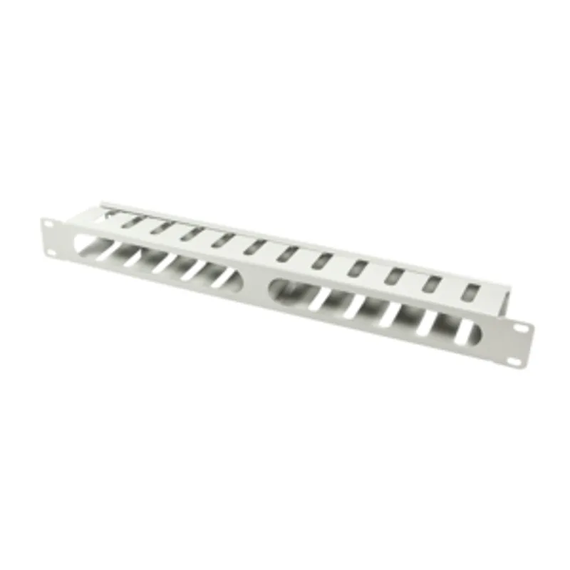 Panel câble 19" 1HE, avec couverture, Gris LogiLink