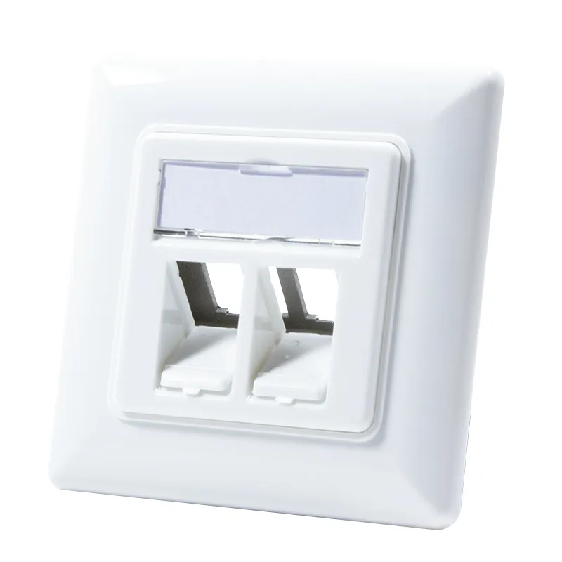 Keystone Dose Unterputz 2 modules. signal white LogiLink