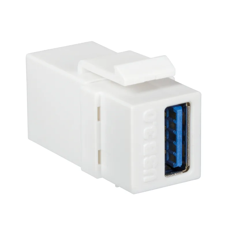 Keystone Verbinder USB 3.0-A F/F, white LogiLink