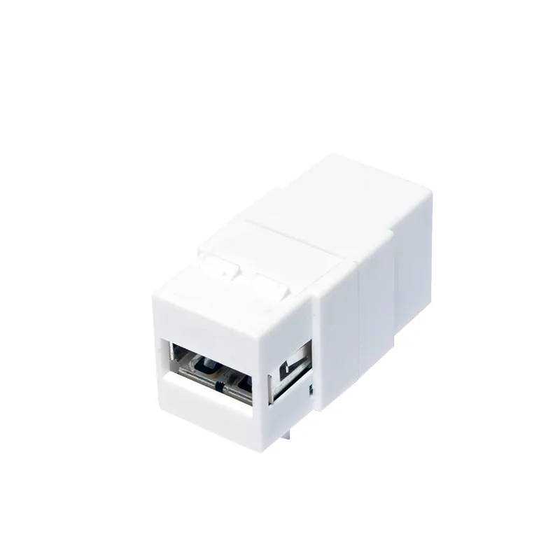 Keystone Verbinder USB2.0-A > USB2.0-B F/F, white LogiLink