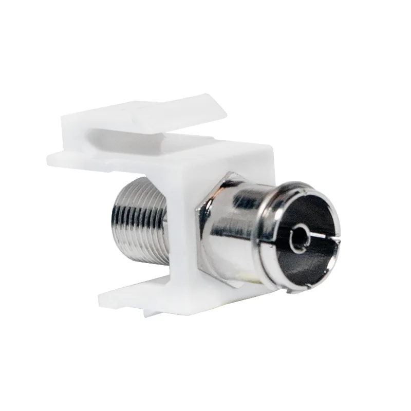 Keystone Verbinder IEC female > F-Type female LogiLink