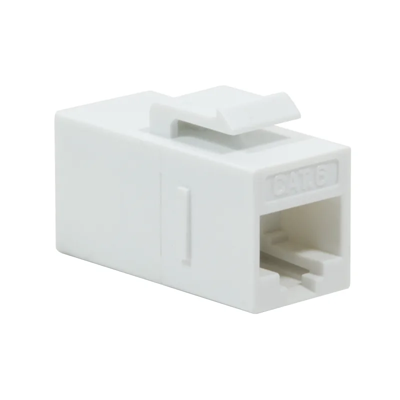 Keystone Verbinder Cat.6 UTP, 2xRJ45, white LogiLink