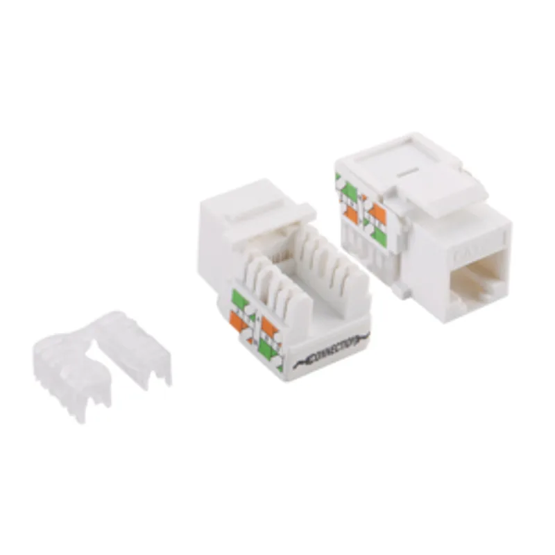 Keystone RJ45 Prise Cat.5e UTP EconLine 90° Punch down. white LogiLink