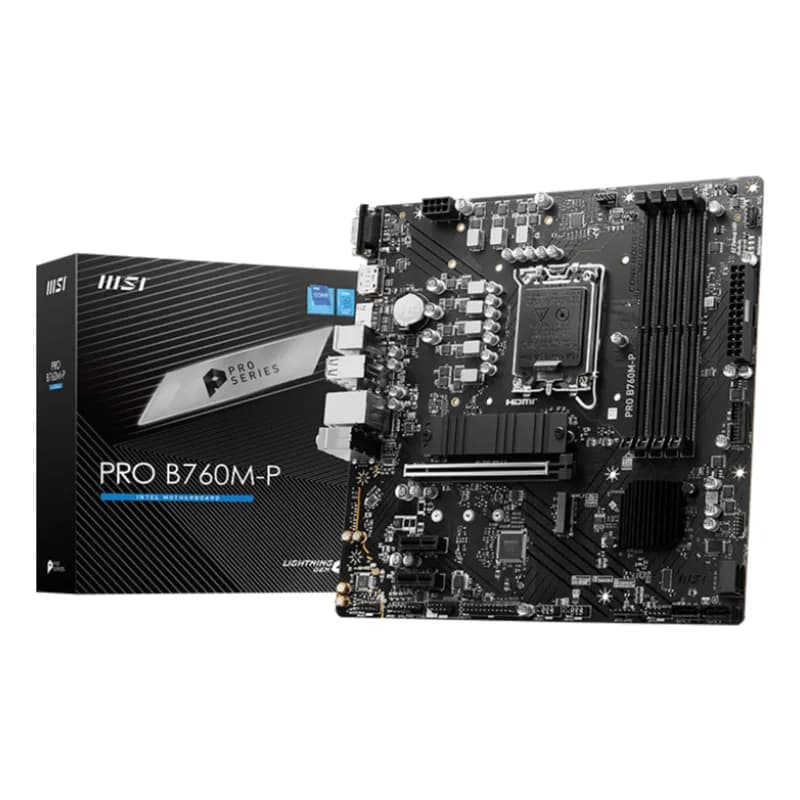 1700 MSI PRO B760M-P mATX