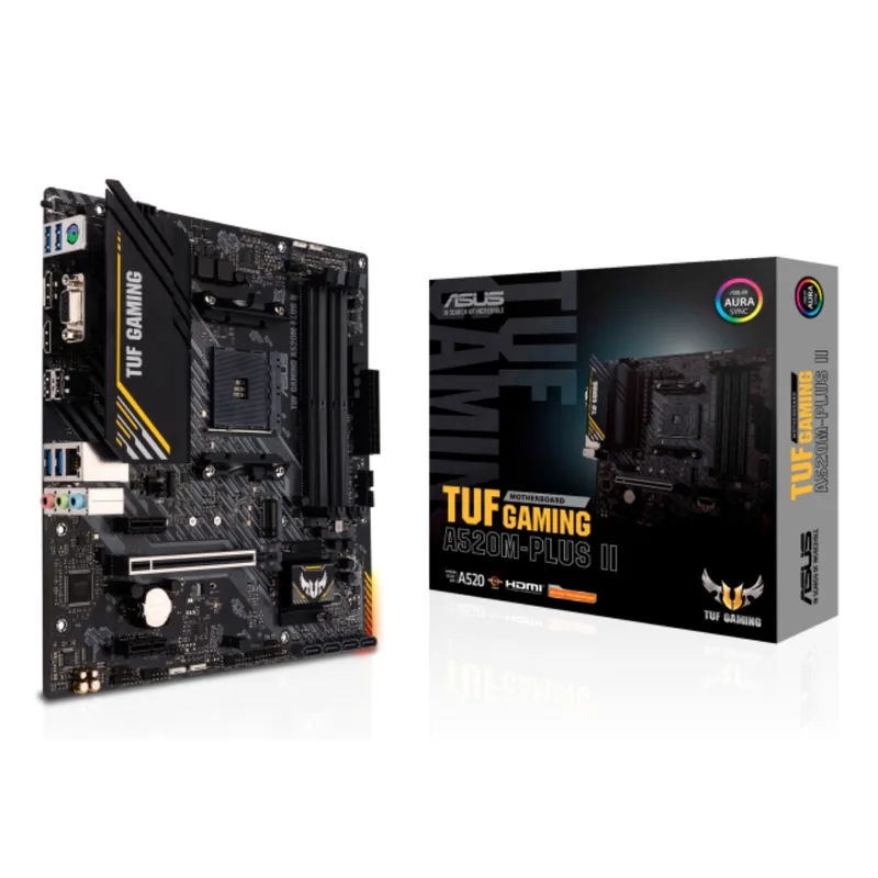 MB ASUS TUF GAMING A520M-PLUS II (AMD.AM4.DDR4.mATX)