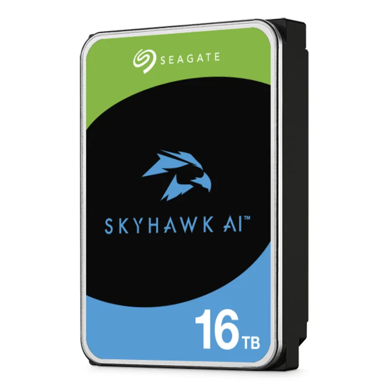 SEAGATE Surveillance Video Optimized AI Skyhawk 16TB HDD SATA 6Gb/s 512MB cache 3.5inch CMR Helium