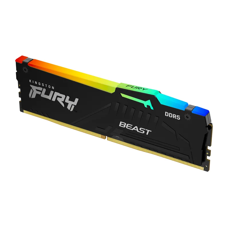 KINGSTON 16GB 6000MT/s DDR5 CL30 DIMM FURY Beast RGB EXPO