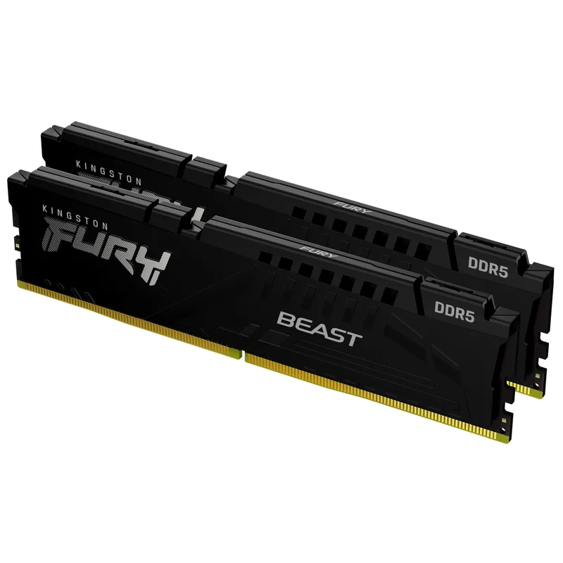 KINGSTON 64GB 6400MT/s DDR5 CL32 DIMM Kit of 2 FURY Beast Black EXPO