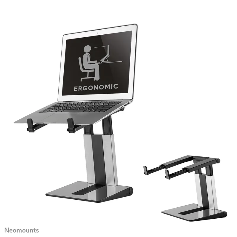 Porte-ordinateur portable Neomounts NSLS200 -Noir/Argent pliable/ 5KG