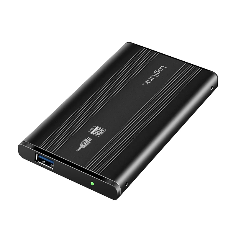 6cm SATA USB3 LogiLink Noir