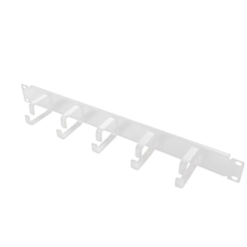 Panneau de guidage du câble 19" 1HE, avec 5 Cintre en acier, Gris LogiLink