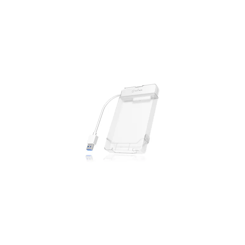ICY BOX IB-AC703-U3 USB-A 3.0 Adaptateur pour 2.5" SATA HDD/SSD avec enveloppe en plastique