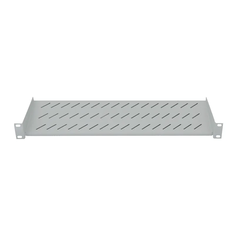 Fachboden 19" 2HE LogiLink. max.25 KG. d=250mm. grey