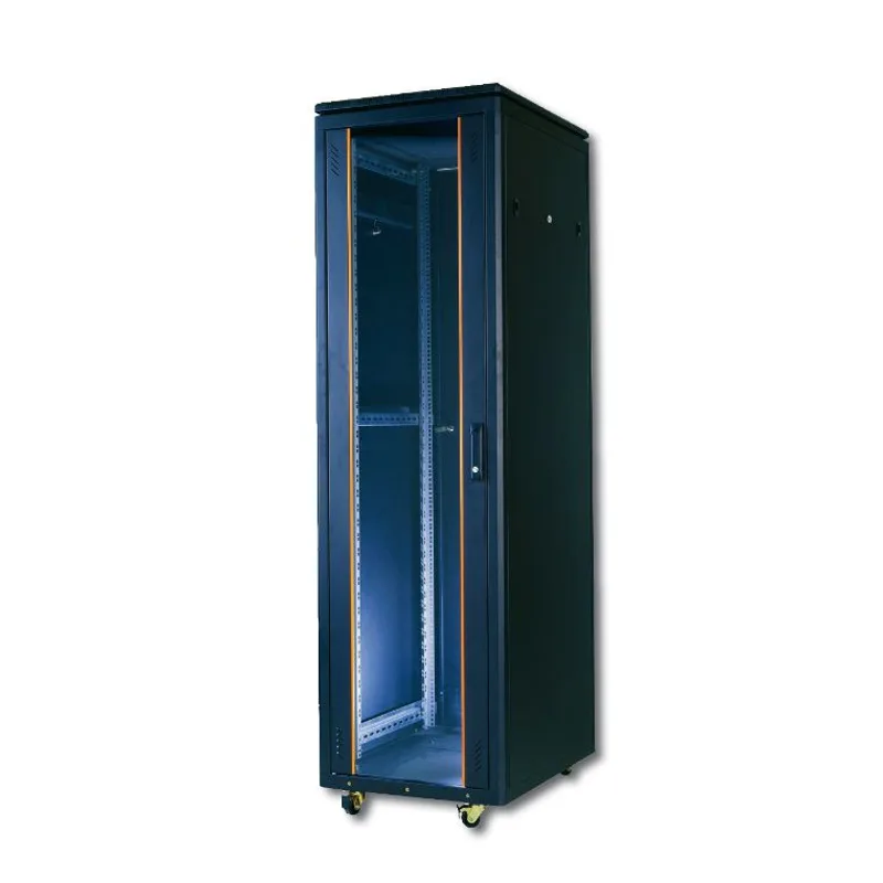 DIGITUS Netzwerkschrank Unique 42HE 2053x800x800mm Noir (Speditionsversand)